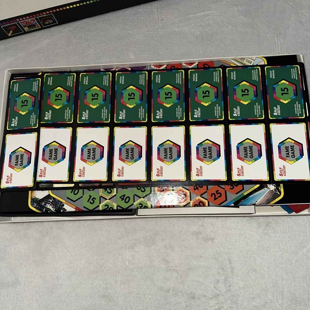 Vintage Sale Of‎ The Century Electronic Game 1986 Complete Unused Open Box - Picture 7 of 13